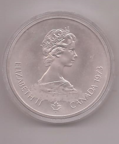 CANADA DEL AÑO 1973 DE 10 DOLARES